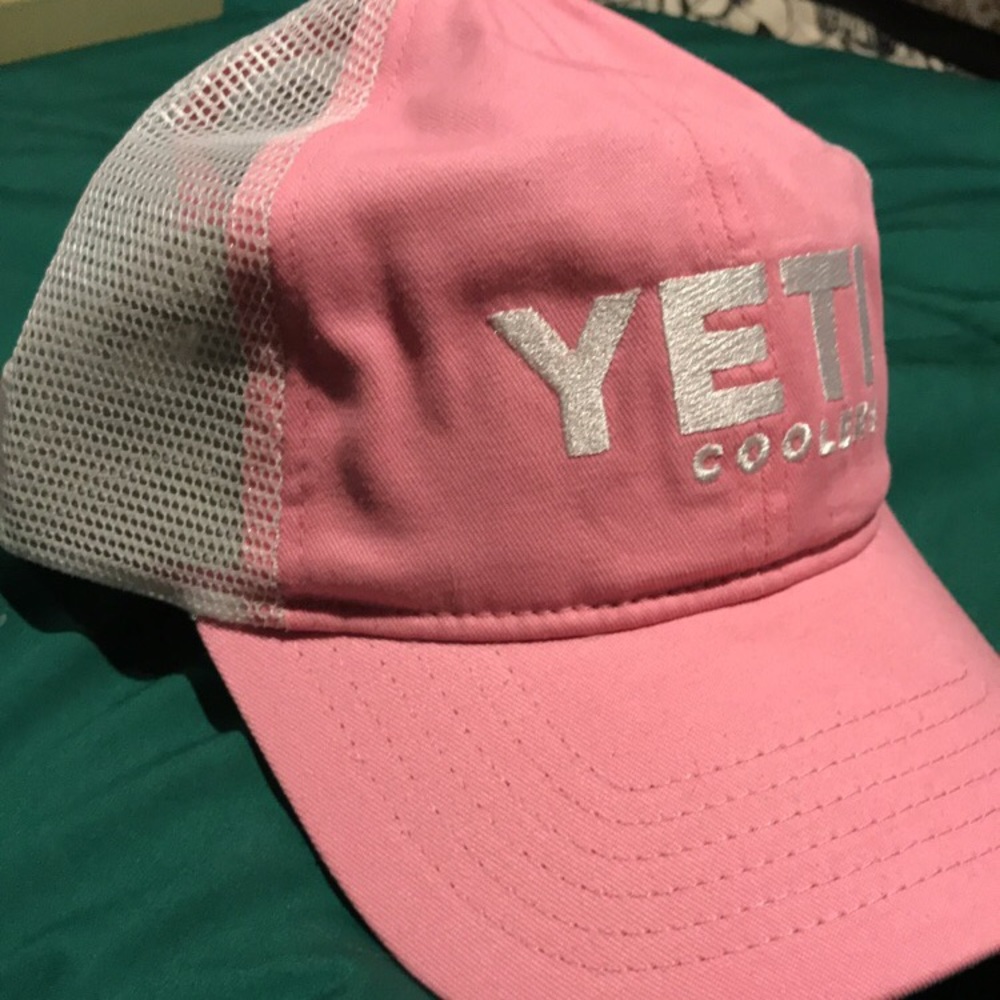 Pink YETI hat